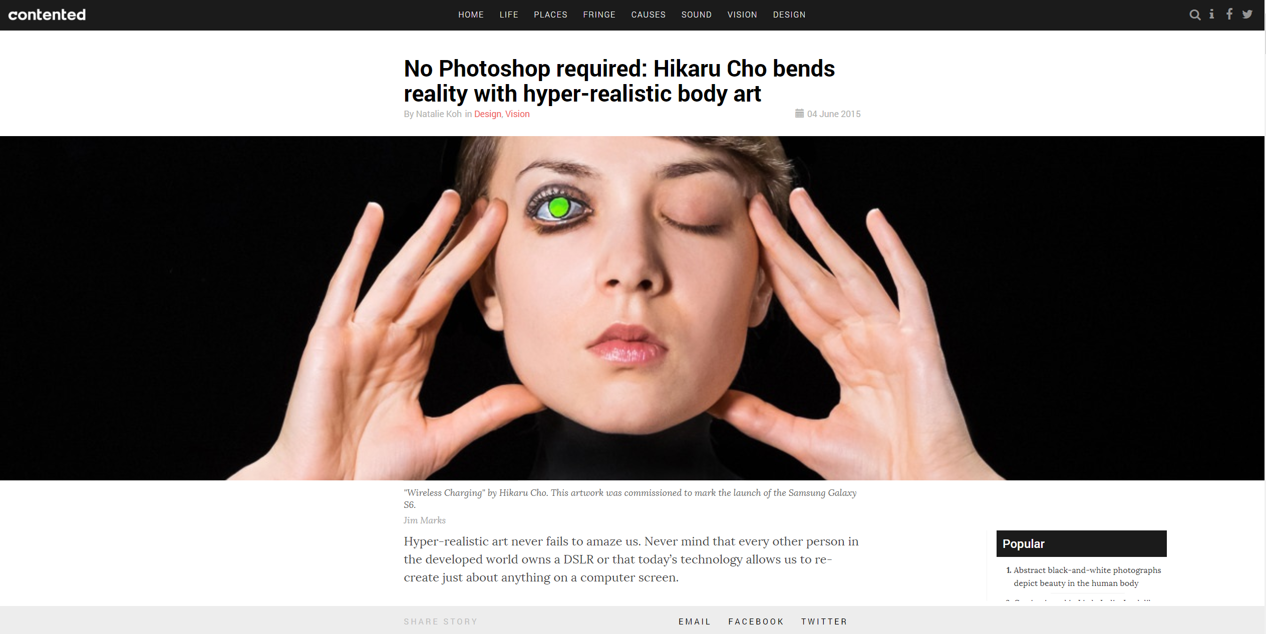 Interview With Hyper realistic Artist Hikaru Cho Natalie Koh interview-with-hyper-realistic-artist-hikaru-cho-natalie-koh