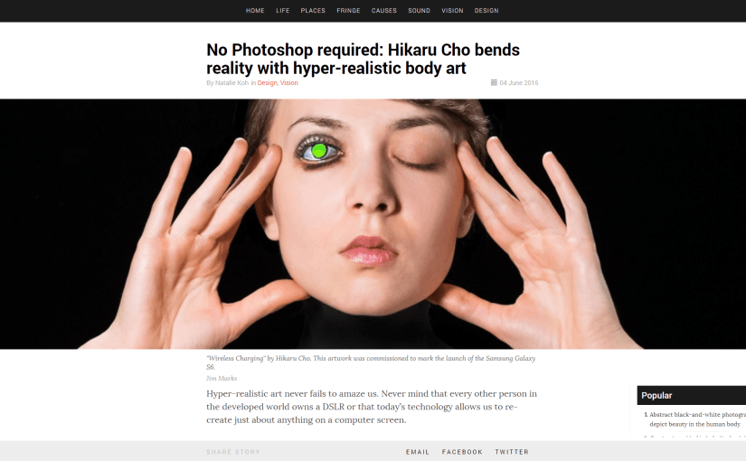 Interview with hyper-realistic artist Hikaru&nbsp;Cho